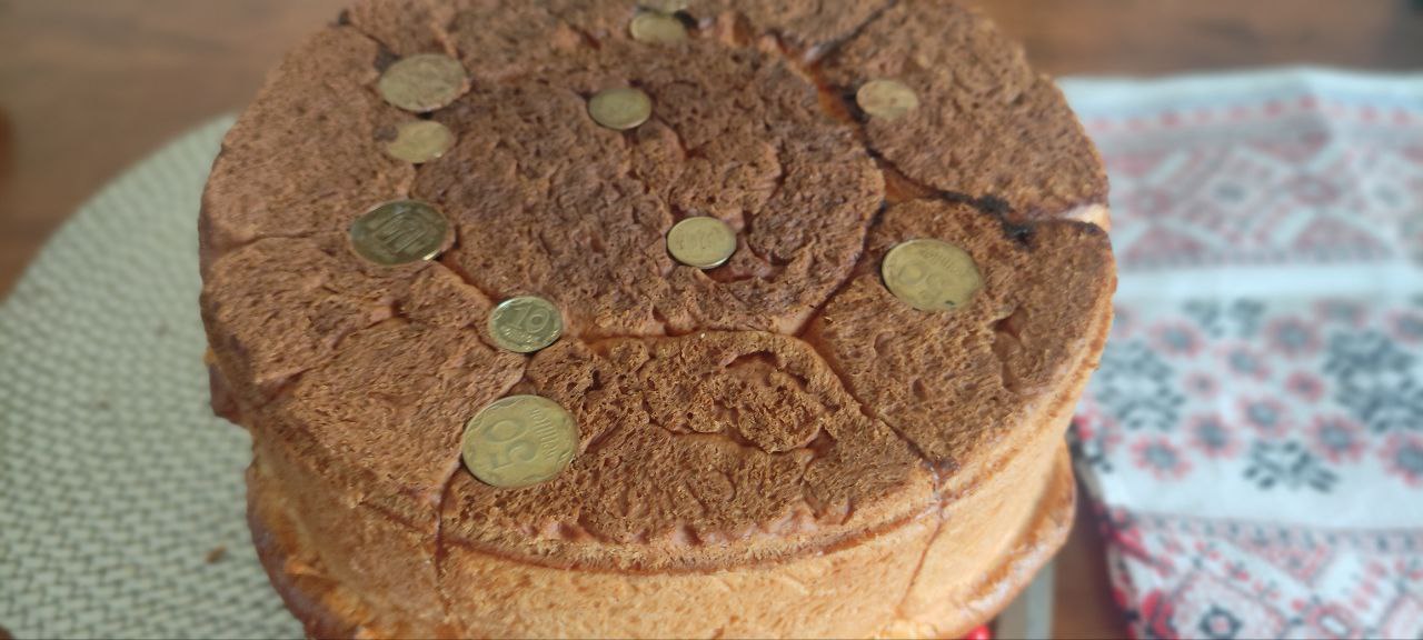 Мідний весільний коровай