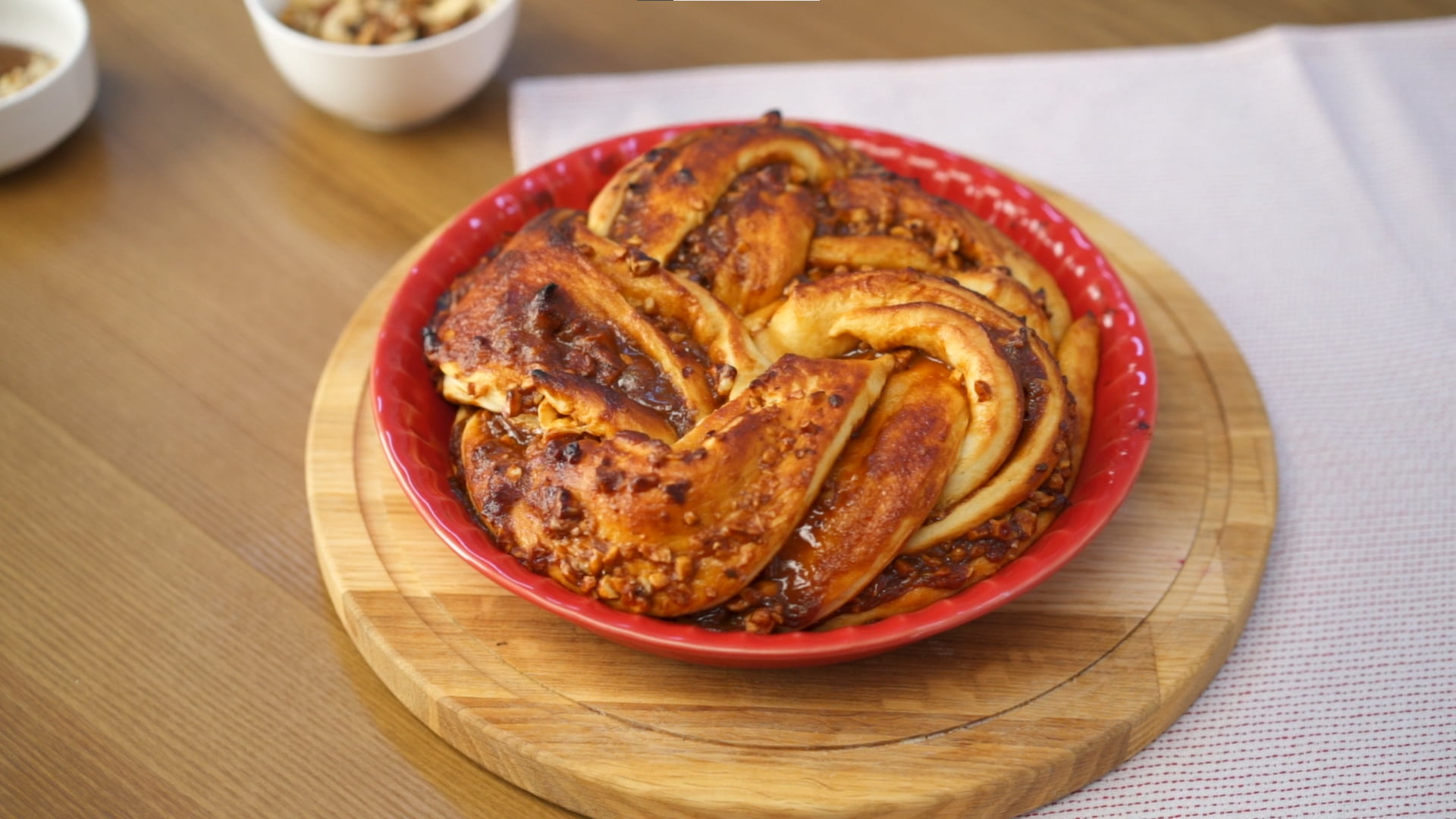 Кранч з горіхами і згущеним молоком