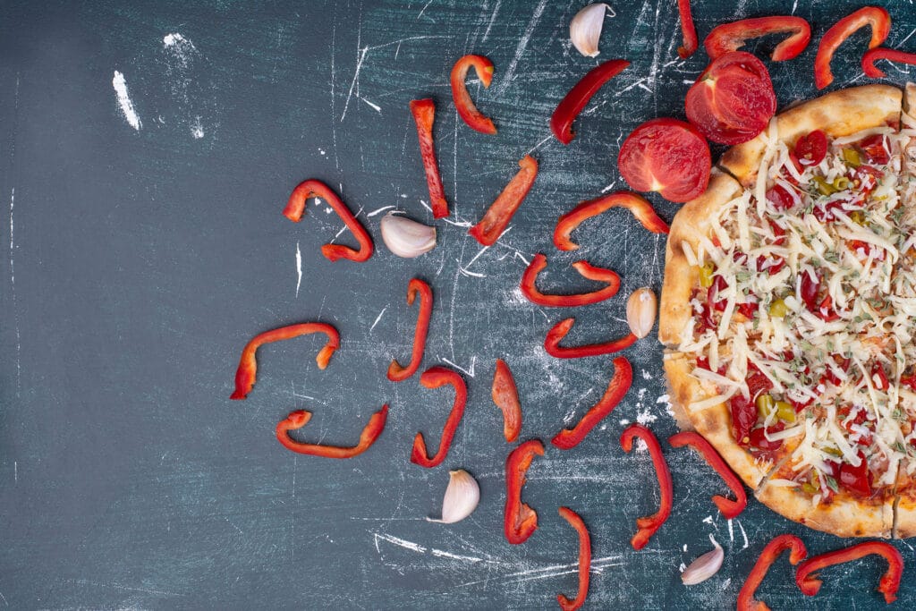 Пишна піца на сухих дріжджах