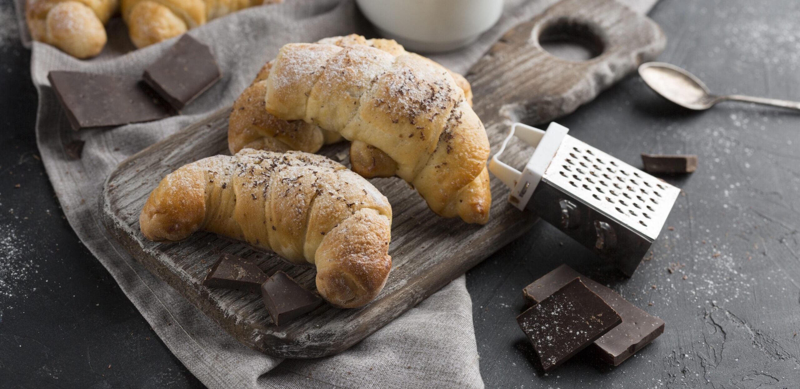 Рогалики з шоколадом