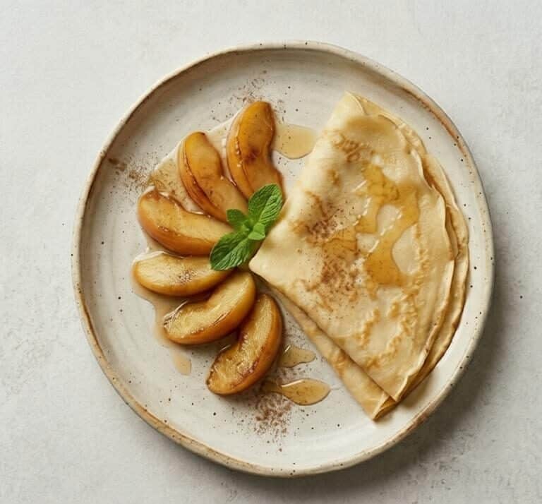 Млинці з яблуками